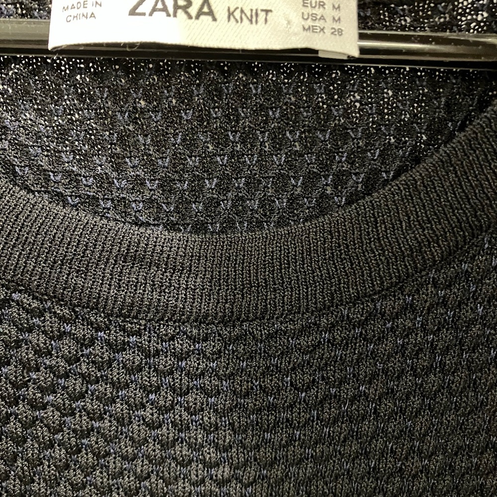 Zara Dark Knit Top